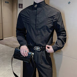 MODEFREAKのタックデザインモノトーンシャツ mf2522の画像2