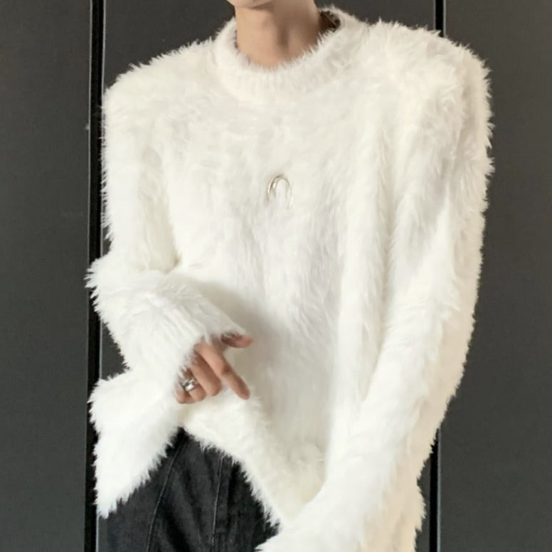 MODEFREAKのミンクタッチラグジュアリーモードニット mf2813の画像