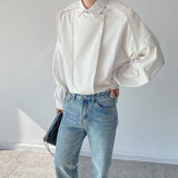 MODEFREAKの【最短即日発送】2wayクラシックデザインモノトーンシャツ mf1873の画像