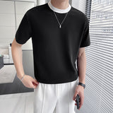 MODEFREAKのネックバイカラーTシャツの画像6