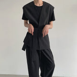 MODEFREAKのウエストベルトモノトーンベスト mf2649の画像5