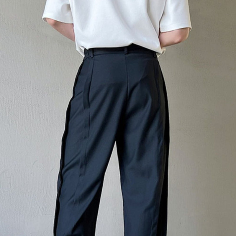 MODEFREAKのタックデザインモードスラックス mf2239の画像2