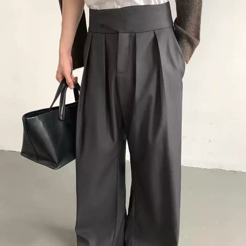 MODEFREAKのハイウエストヨーロピアンスラックス mf3517の画像