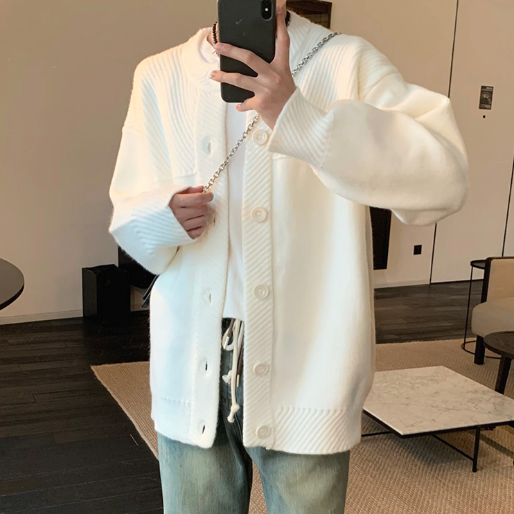 MODEFREAKのルーズモノトーンカーディガン mf2098の画像