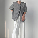 MODEFREAKのチェッククラシックトップスの画像5