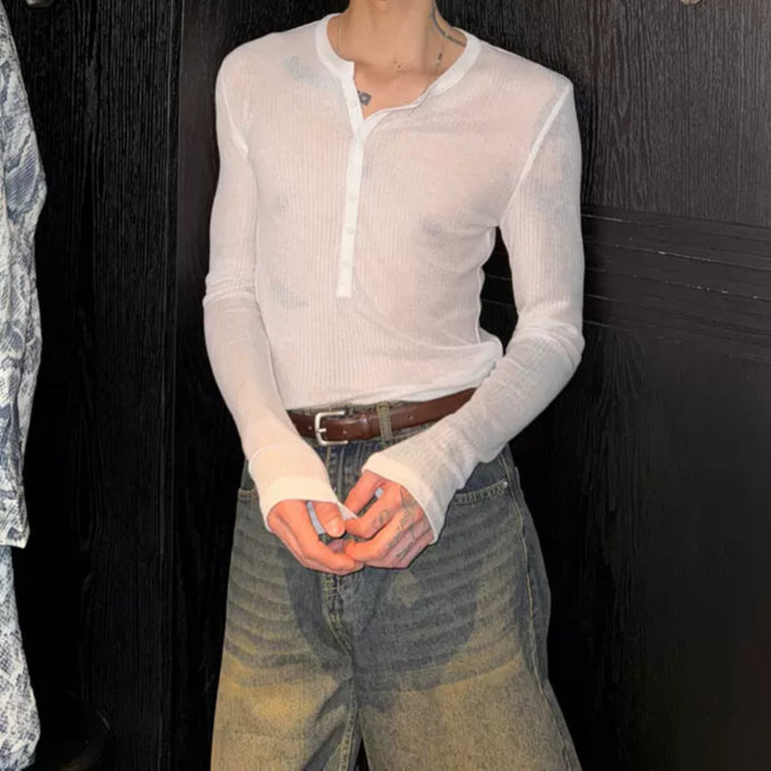 MODEFREAKのシースルーモードカットソー mf3242の画像