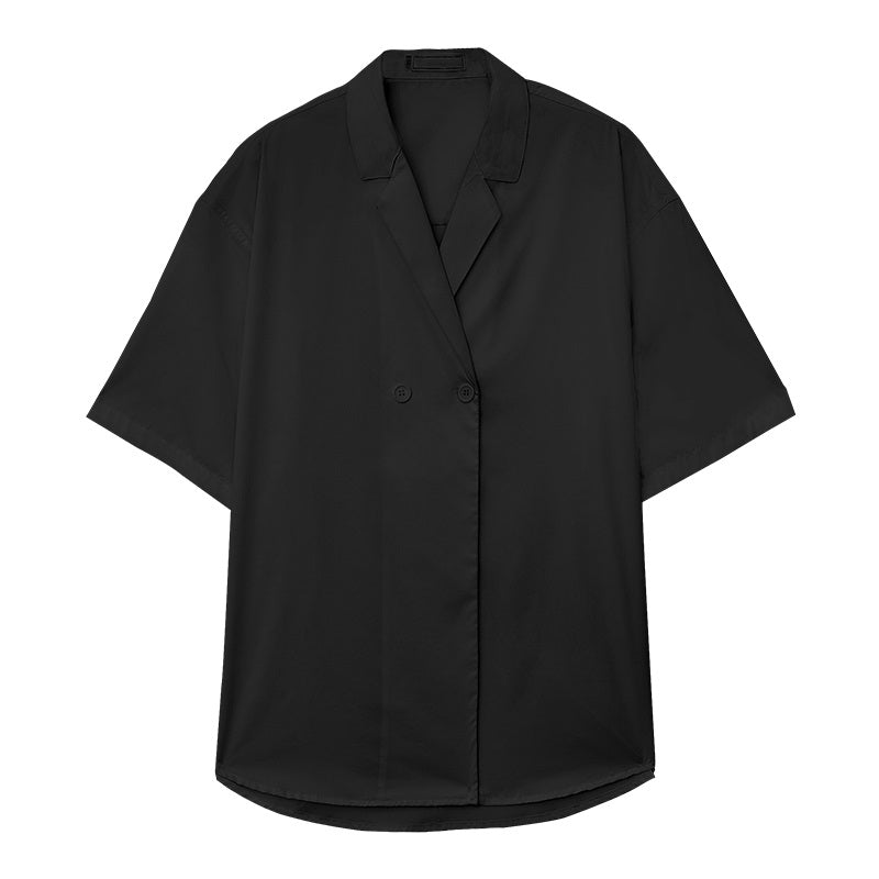 MODEFREAKのVネックシンプルシャツの画像5