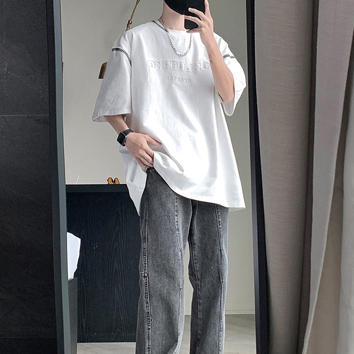 MODEFREAKのスケッチエンボスロゴTシャツの画像11
