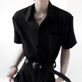 MODEFREAKのシルクタッチモードルーズシャツ mf3308の画像