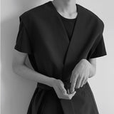 MODEFREAKのウエストベルトモノトーンベスト mf2649の画像13