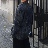 MODEFREAKのチェックリキッドモードシャツ mf3009の画像