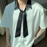 MODEFREAKの【最短即日発送】ボウタイサテンタッチシャツの画像6