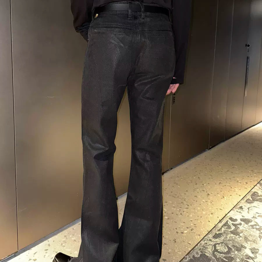 MODEFREAKのフレアダメージモードデニムパンツ mf3372の画像