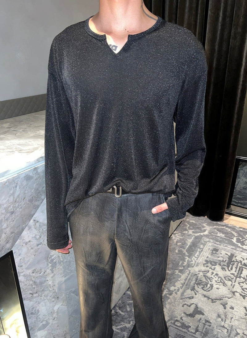 MODEFREAKのシャインラウンドネックカットソー mf2926の画像