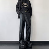 MODEFREAKのストレートレザーパンツ mf2362の画像