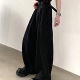 MODEFREAKのストライプワイドスラックス mf3357の画像