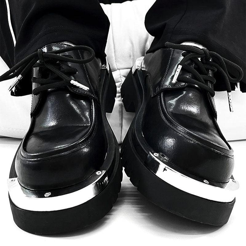 MODEFREAKのシルバートゥモードレザーシューズ mf2863の画像
