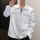 MODEFREAKのバックルモードジップアップシャツの画像7