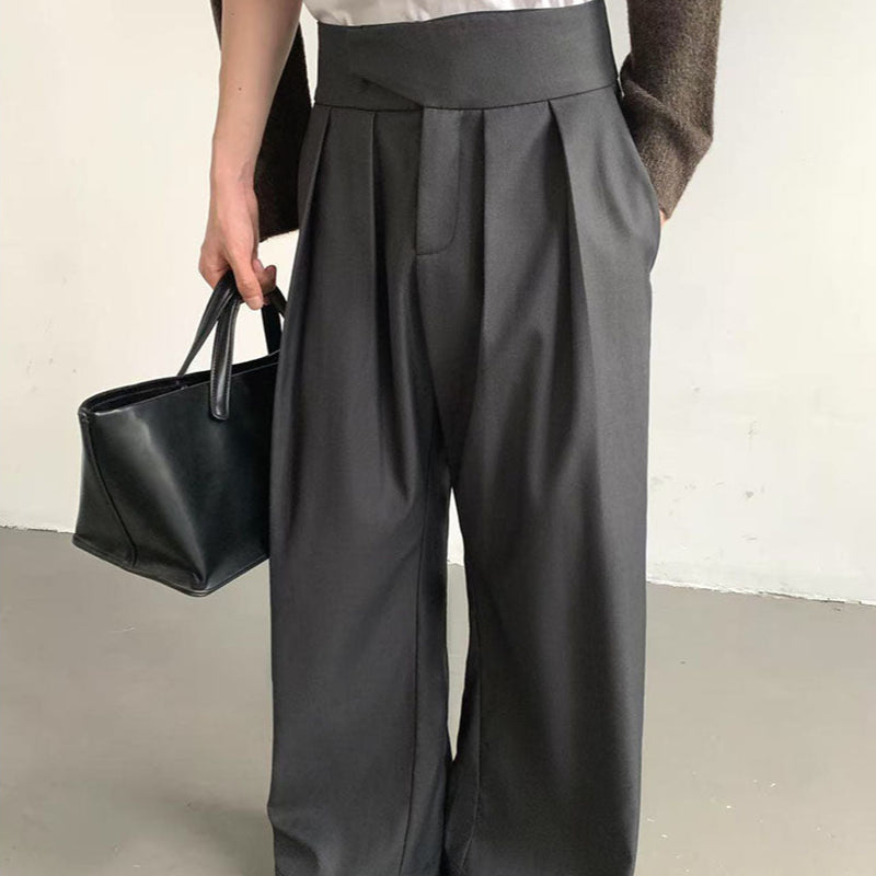 MODEFREAKのハイウエストヨーロピアンスラックス mf3517の画像