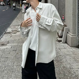 MODEFREAKのルーズレザーモードシャツ mf3082の画像