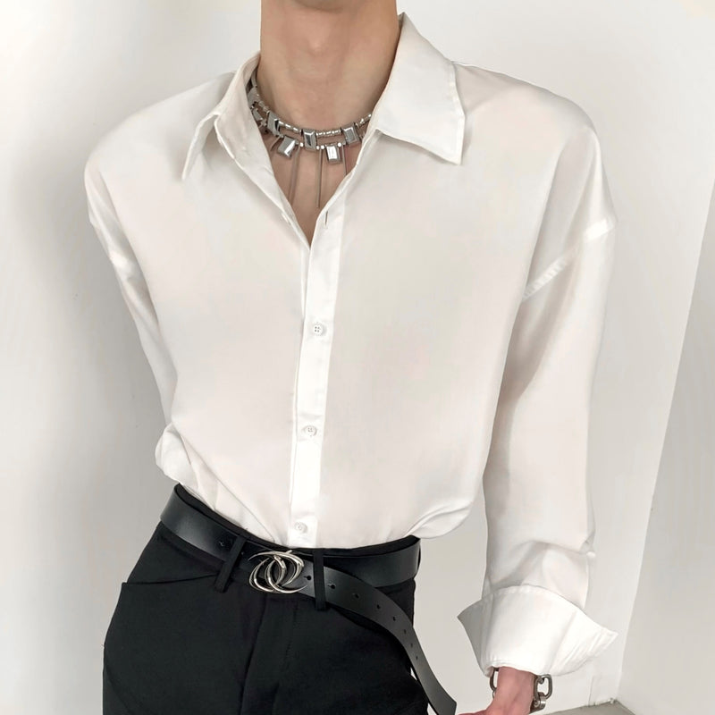 MODEFREAKのモノトーンシンプルシャツ mf2555の画像5
