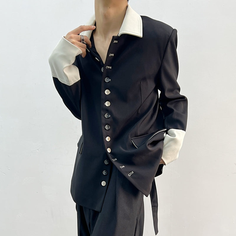 Classical bicolor jacket mf2769