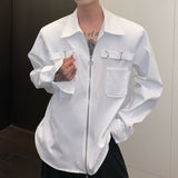MODEFREAKのバックルモードジップアップシャツの画像5