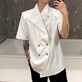 MODEFREAKの【6.25新作】アシンメトリーカラーコリアンサマージャケット mf3409の画像
