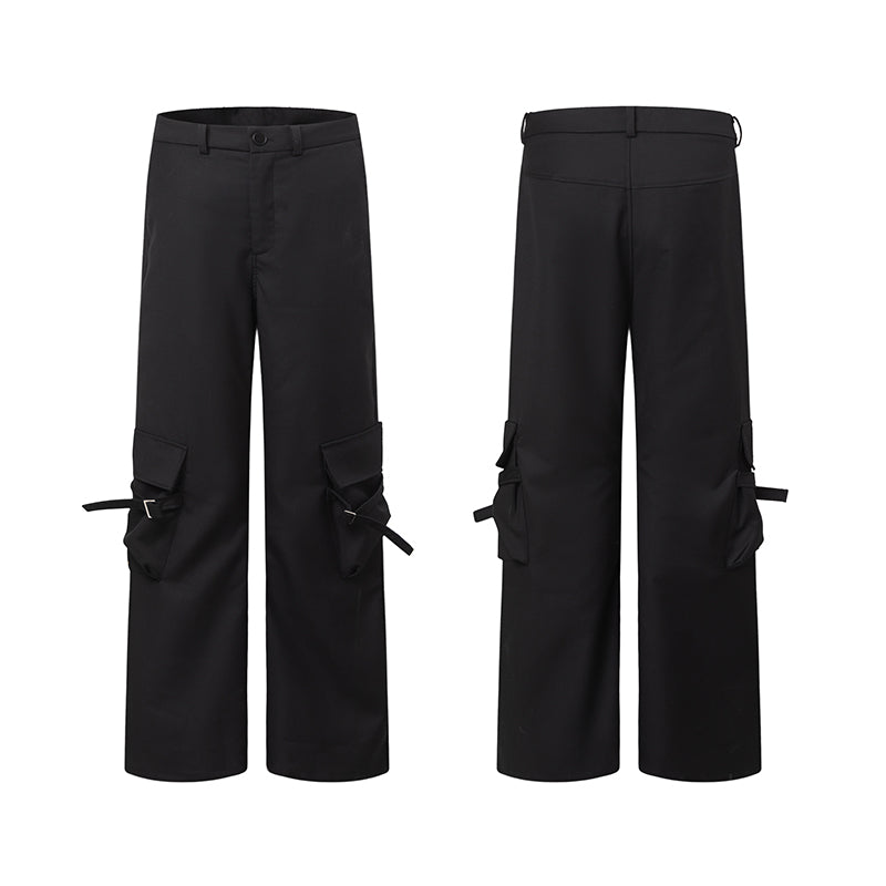 MODEFREAKのバックルデザインモードパンツ mf3247の画像