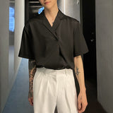 MODEFREAKのVネックシンプルシャツの画像3