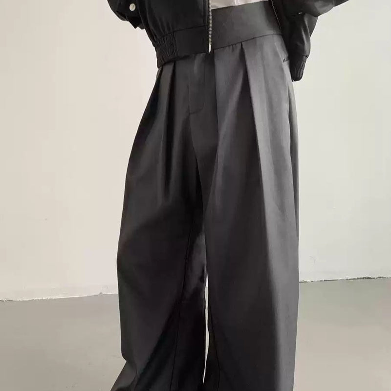 MODEFREAKのハイウエストヨーロピアンスラックス mf3517の画像
