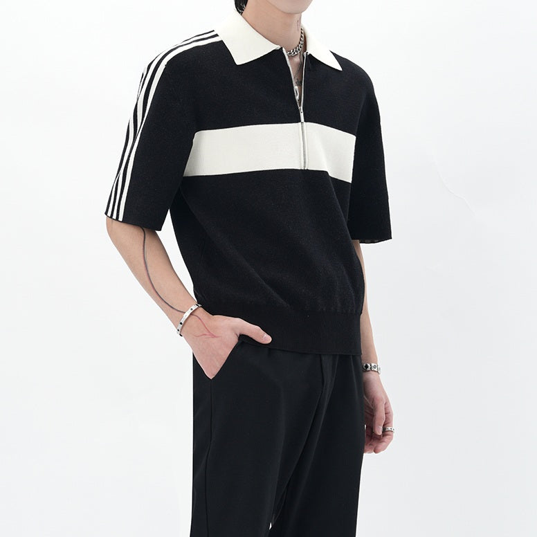 MODEFREAKのジップアップモノトーントップス mf3345の画像