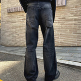 MODEFREAKのストレートダメージジーンズ mf2157の画像