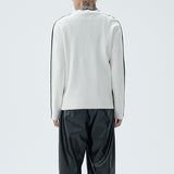 MODEFREAKの【9.15新作】バイカラーラインニットトップスの画像2