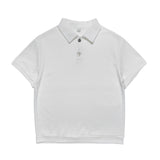 MODEFREAKのワッフルタッチポロシャツの画像12