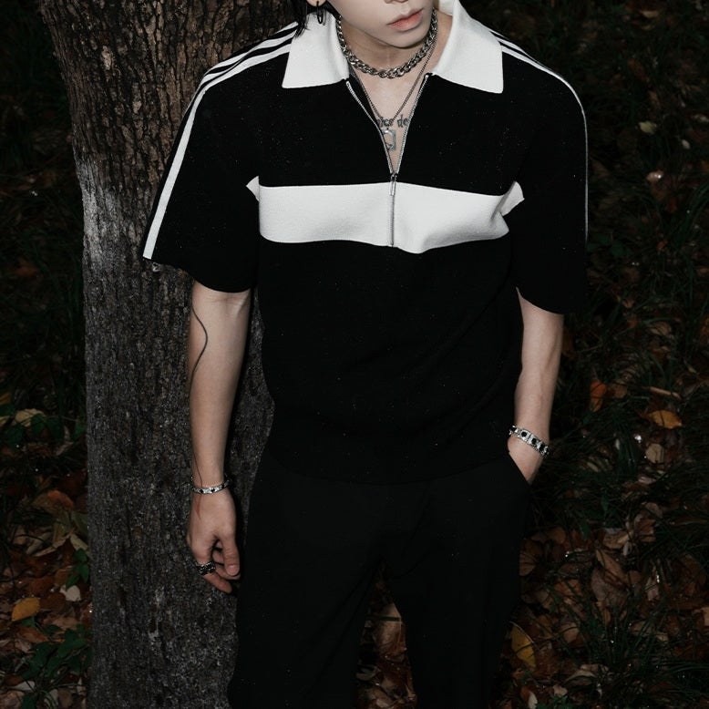 MODEFREAKのジップアップモノトーントップス mf3345の画像