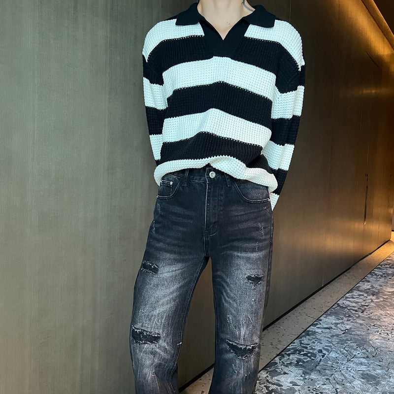 [8.23 New] Silver Snap Mode Loose Shirt mf2844
