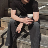 MODEFREAKのコリアンモードシルエットTシャツ mf3434の画像
