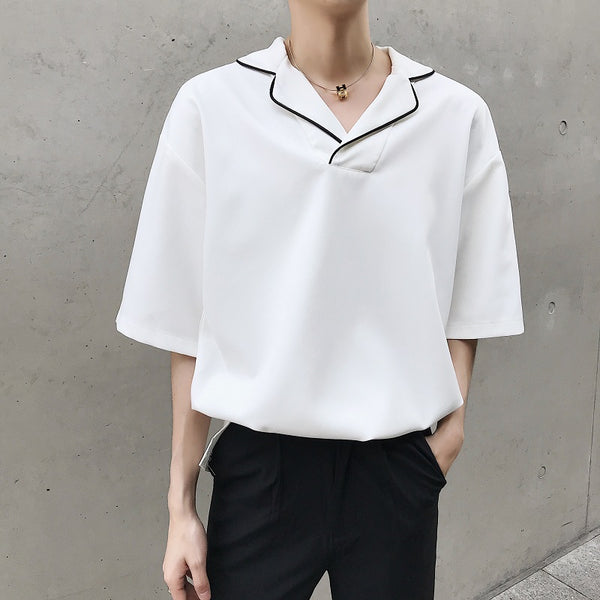 MODEFREAKのモノトーンラインシンプルトップスの画像2