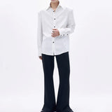 MODEFREAKのストライプモードシャツ mf3326の画像