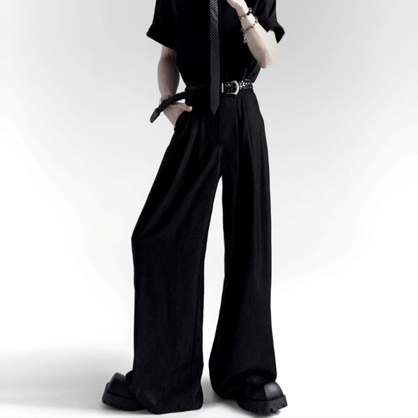 MODEFREAKのアイスシルクタックコリアンスラックス mf3438の画像