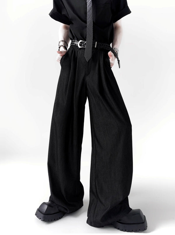 MODEFREAKのアイスシルクタックコリアンスラックス mf3438の画像