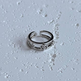 MODEFREAKのシルバーモードピンキーリング mf3469の画像