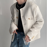 MODEFREAKの【最短即日発送】ラグジュアリーノーカラージャケット mf1863の画像
