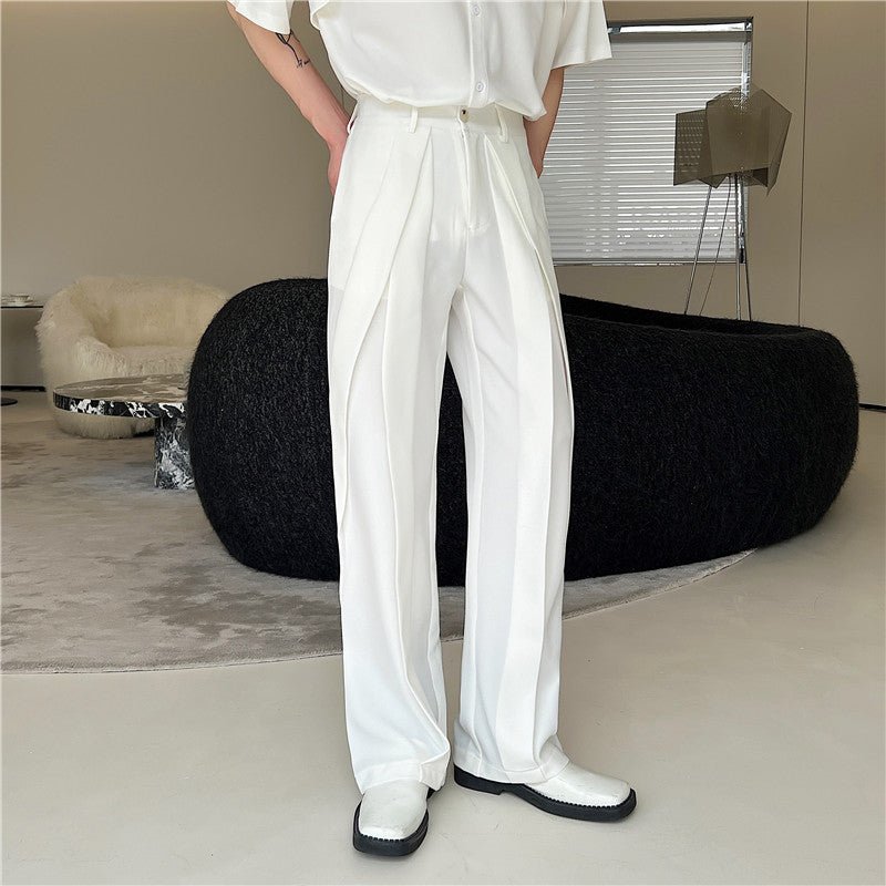 MODEFREAKの【最短即日発送】コリアンプリーツスラックスの画像4