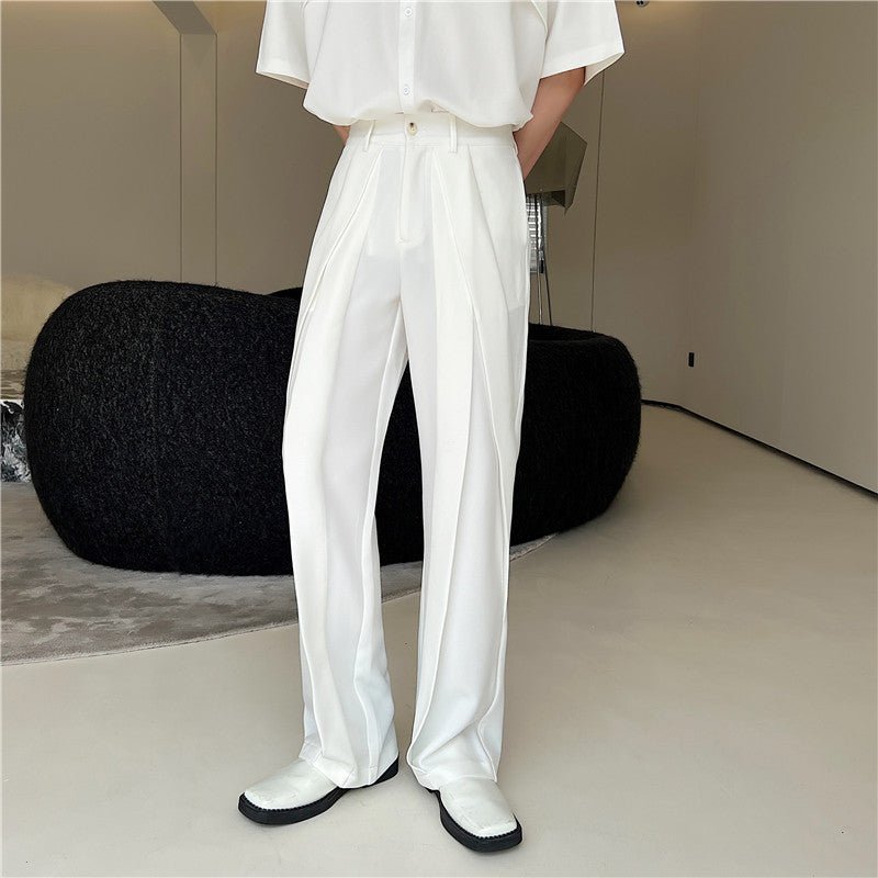MODEFREAKの【最短即日発送】コリアンプリーツスラックスの画像3
