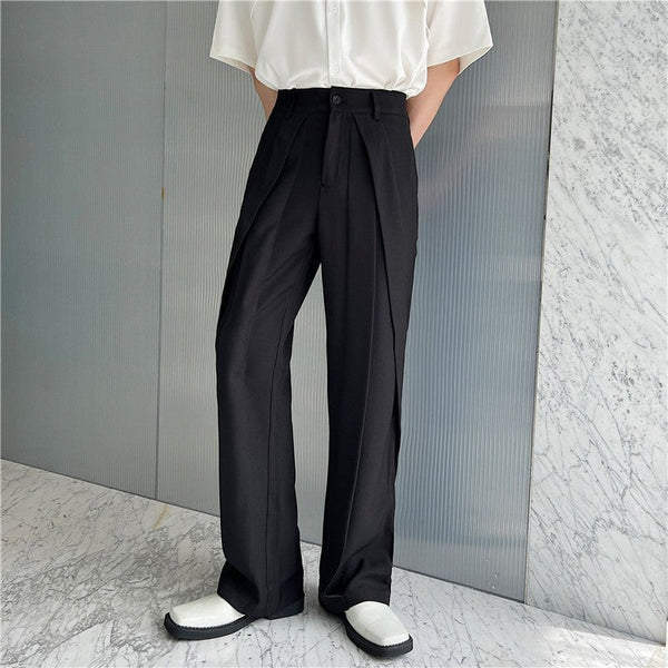 MODEFREAKの【最短即日発送】コリアンプリーツスラックスの画像1