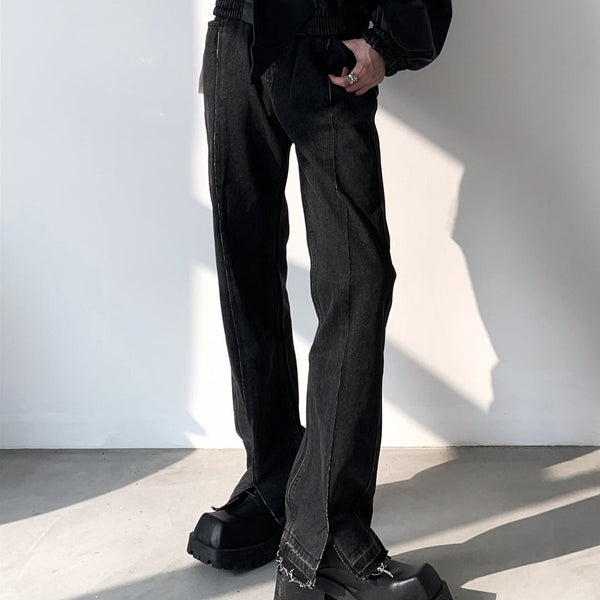 MODEFREAKのデニムラインスラックスの画像2