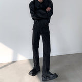 MODEFREAKのデニムラインスラックスの画像4
