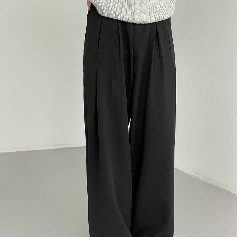 MODEFREAKのタックコリアンスラックスの画像9